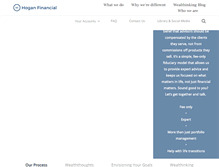 Tablet Screenshot of hoganfinancial.com